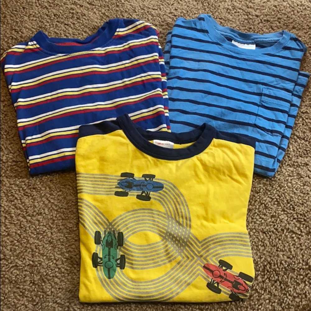 Hanna Andersson Youth 120 6-7 SS T-Shirt Bundle